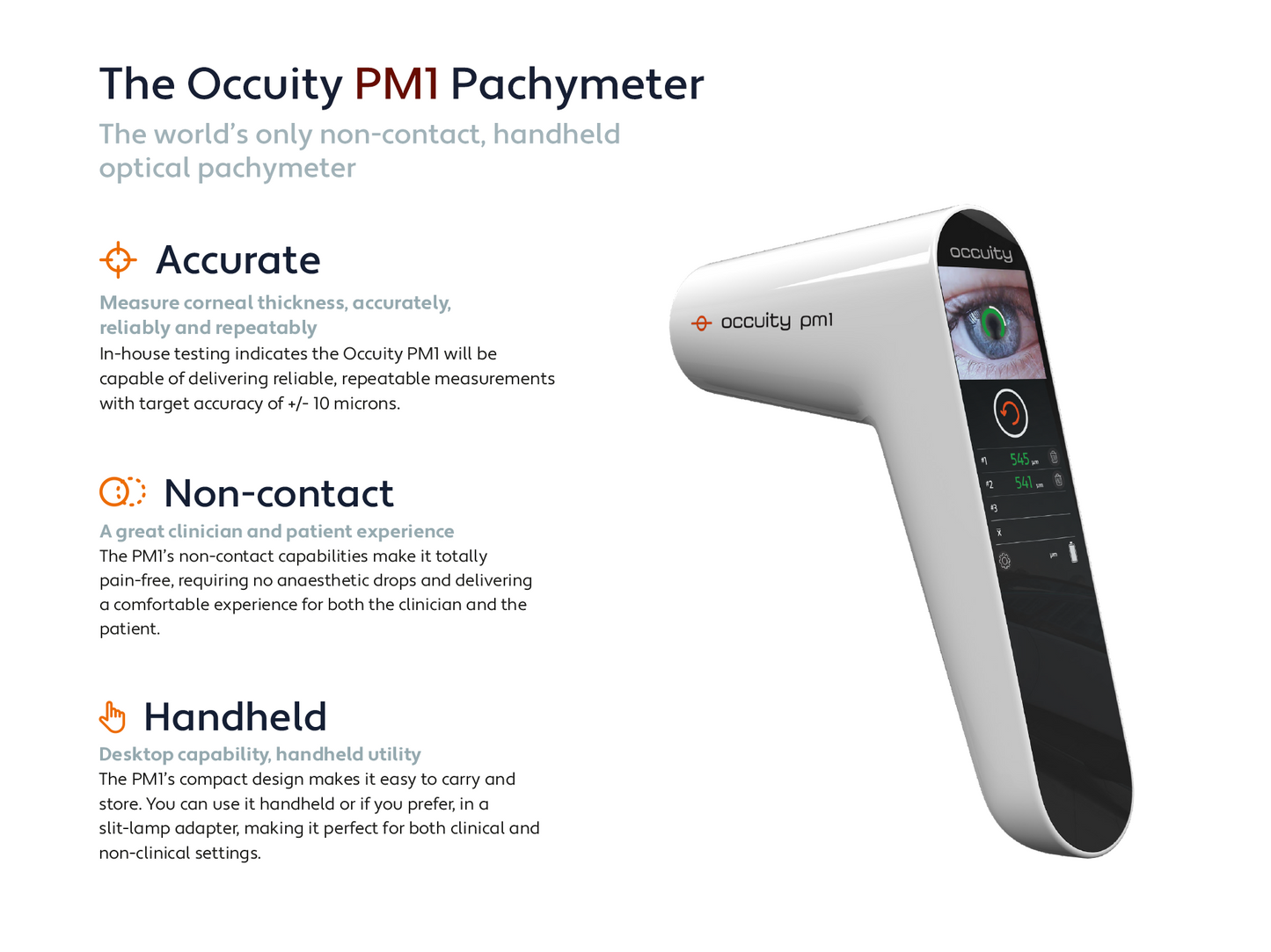 PM1 Pachymeter - Occuity