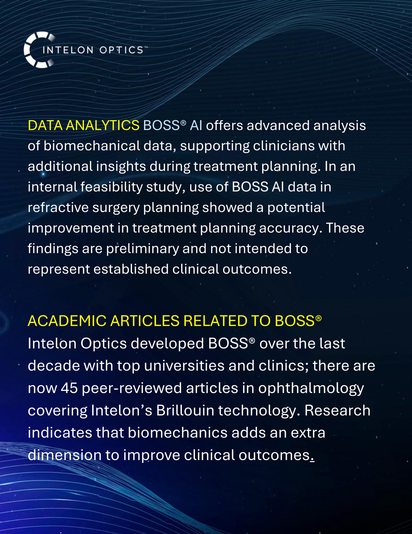 BOSS - Intelon Optics