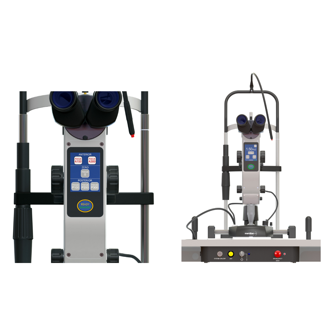 Meridian MRQ YAG Laser for Iridotomy and posterior capsulotomy