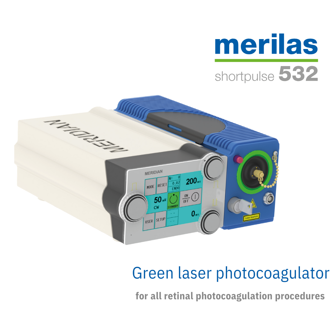 Merilas 532 Green laser photocoagulator