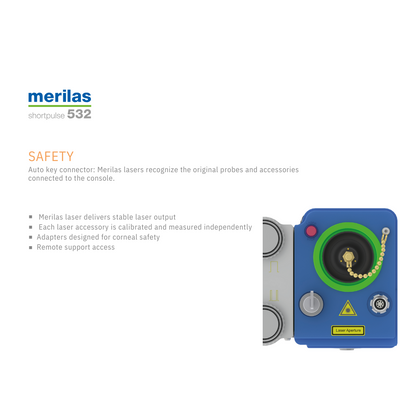 Merilas 532 Shortpulse Green laser photocoagulator Meridian