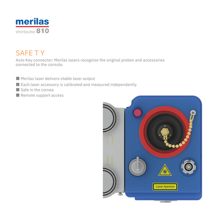 Merilas shortpulse 810 Diode Laser Therapy for Glaucoma and Retina