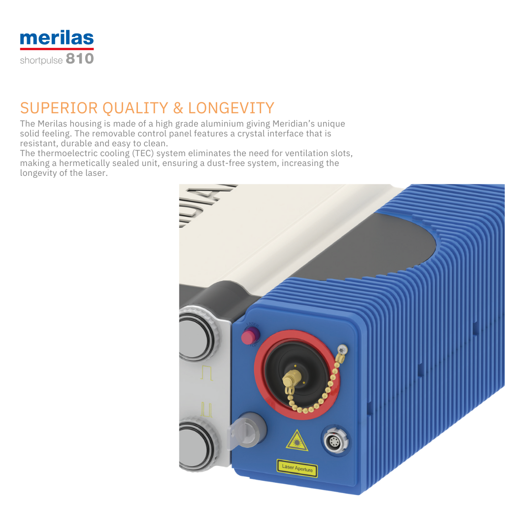 Merilas shortpulse 810 Diode Laser Therapy for Glaucoma and Retina
