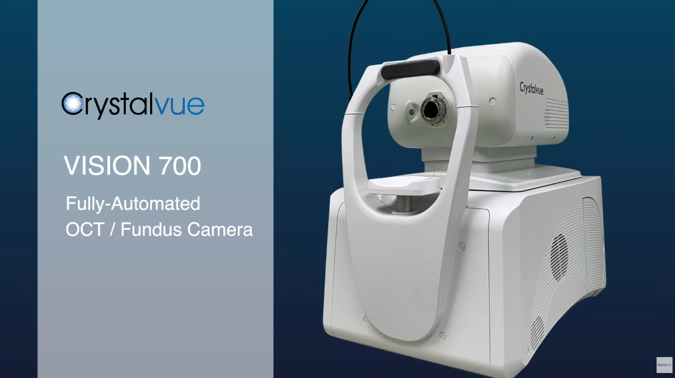 Load video: VISION 700 Fully-Automated OCT and Fundus Camera